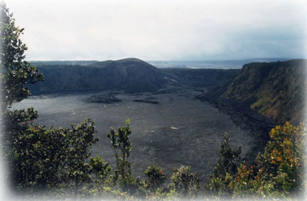 Kilauea Iki from K.I. Overlook